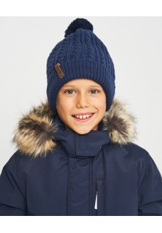 Lenne REMA 23397/ 229 шапка зимова для хлопчика синя